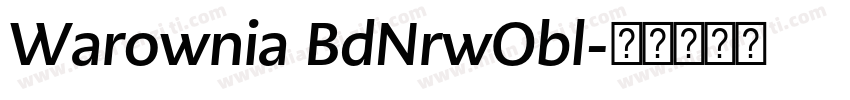 Warownia BdNrwObl字体转换